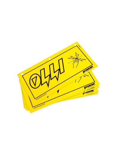 Olli Warnschild für Elektrozaun (5 Stk.)